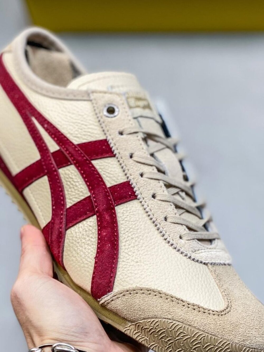 Onitsuka Tiger MEXICO 66 SD Men's Casual Sneakers – Red / White – New w/ Tags - Picture 4 of 6